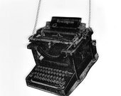 Sleuth Typewriter Necklace