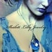 Shalott Lilly Blue Glass Magic necklace