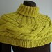 Craft it yourself - lime poncho pattern
