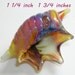 Beau Hawn Lampwork boro bead pendant GLASSADDICT borosilicate SHELL Pendant