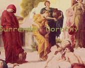Andromache In Captivity Frederic Leighton 1920s Lithograph Illustration To Frame