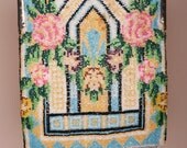 Beautifully Beaded ANTIQUE Bag ART NOUVEAU with DECO Influences circa 1925