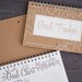 Spiral Bound Kraft Goal Keeping Notebook