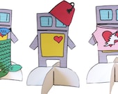 Paper Doll Robot