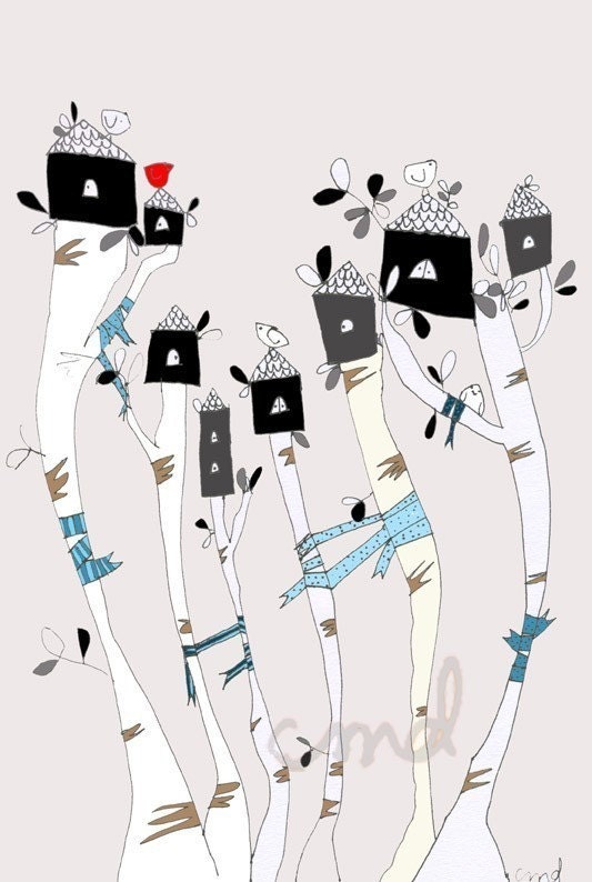 Tied together