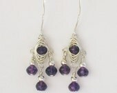 Purple Majesty earrings