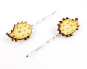 Tiny Hedgehog Hairpins