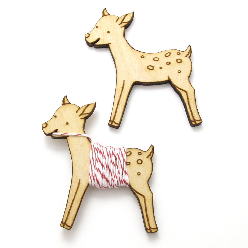 Flossy the Fawn Embroidery Floss Bobbin