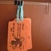 Recycled Gift Tags - Monopoly Chance cards
