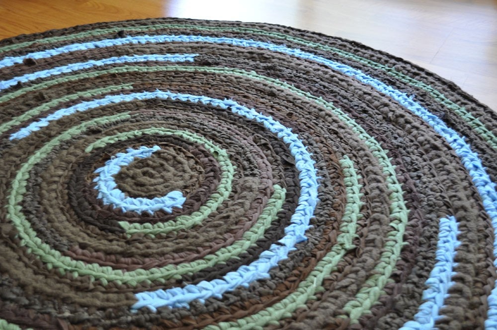 EKRA Custom Made Crochet Rug 3 feet 6 inches