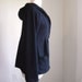 Womens Hoodie Cotton Long Sleeve Cardigan - Made to Order in your size and Color