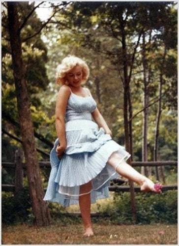 Marilyn Monroe Inspired Dotted Dress