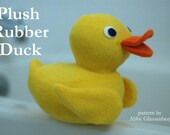 Plush Rubber Duck PDF Sewing Pattern