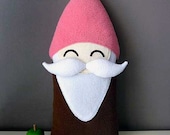 Plush Cushion - The Moustachy Gnome Plush Toy