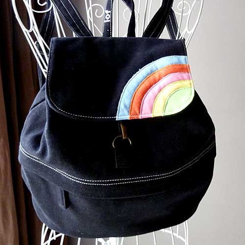 Backpack - Over The Rainbow Petit BackPack (EBONY)