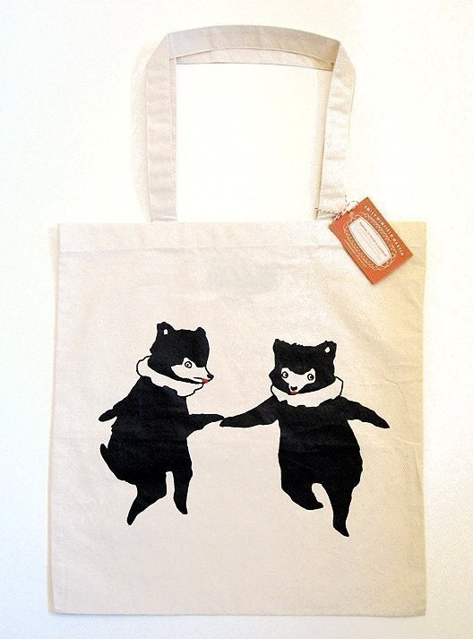 Dancing Bear Tote
