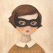 Mysterious Girls from The Black Apple - Kitten Bandit Print 8x10