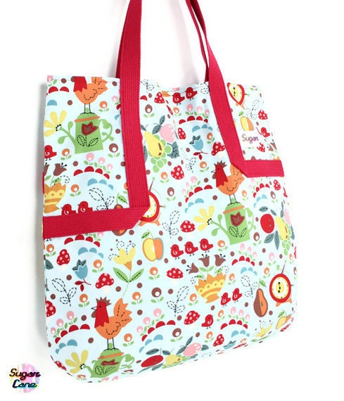 SALE SALE SALE Reusable Eco Shopper - Good Morning Tote Bag