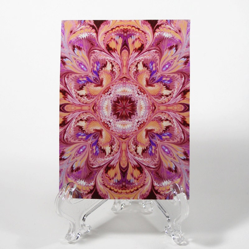 ACEO Print Golden Wings Kaleidoscope