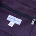 Large Black Hobo - long cross body strap