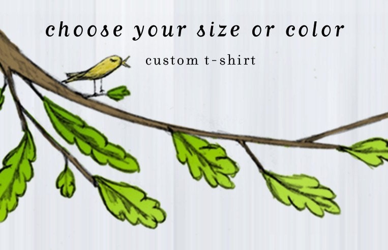 Custom T-shirt (size, color)