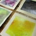 Enjoy the Day casein painting on paper