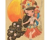 Luau Lulu Print