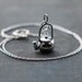 Teapot Necklace Tea Kettle European Silver
