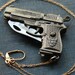Black Friday Cyber Monday Free Shipping EtsyGun Pocket Knife Necklace Prince of the Devils