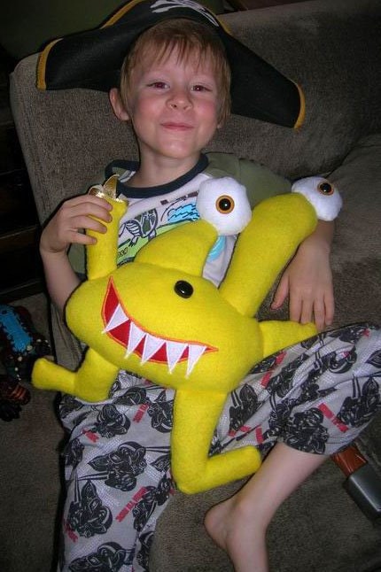 Custom Plush Designed by Your Child
