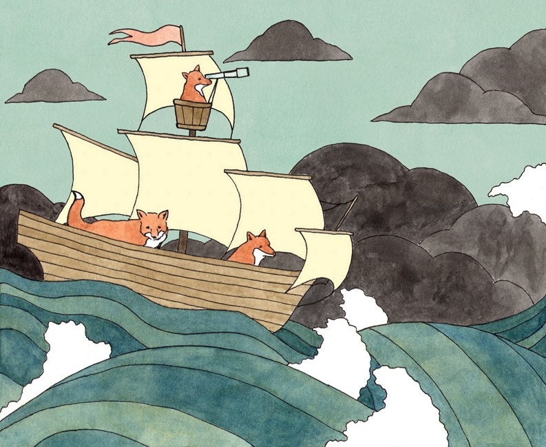 Sail Close to the Wind 11x14 print