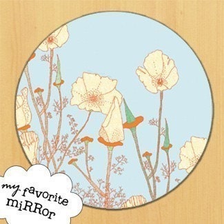CALIFORNIA POPPY Mouse Pad Licensed ART Jill Bliss NATURE Flower MOUSEPAD