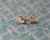 wood heart.