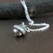 Sterling Acorn Necklace, Tiniest, Preserved Botanical Jewelry