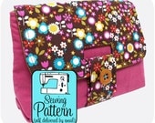 Sewing Pattern to Make a Strap Clutch - PDF Sewing Pattern (Instant Download)