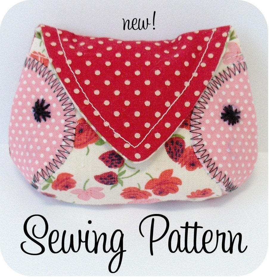 Owl Coin Purse PDF Sewing Pattern by michellepatterns on Etsy