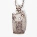OWL NECKLACE - unique jewelry, cast metal - original silver owl necklace pendant charm by boygirlparty