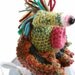 Commando Kate Crocheted Monster Sculpture OOAK Collectible Art