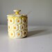 Daisy Honey Pot w/ acrylic spoon