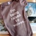 I'm Being Raised By Wolves onesie (3-6mo)