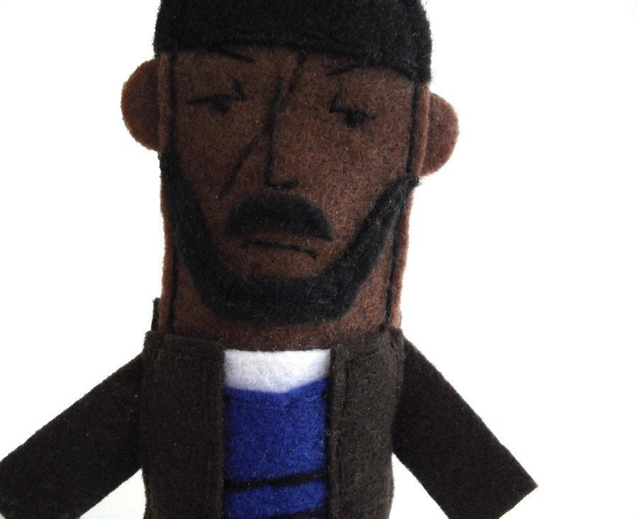 Omar Little Felt Finger Puppet