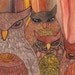 Parliament of Owls Original Watercolor