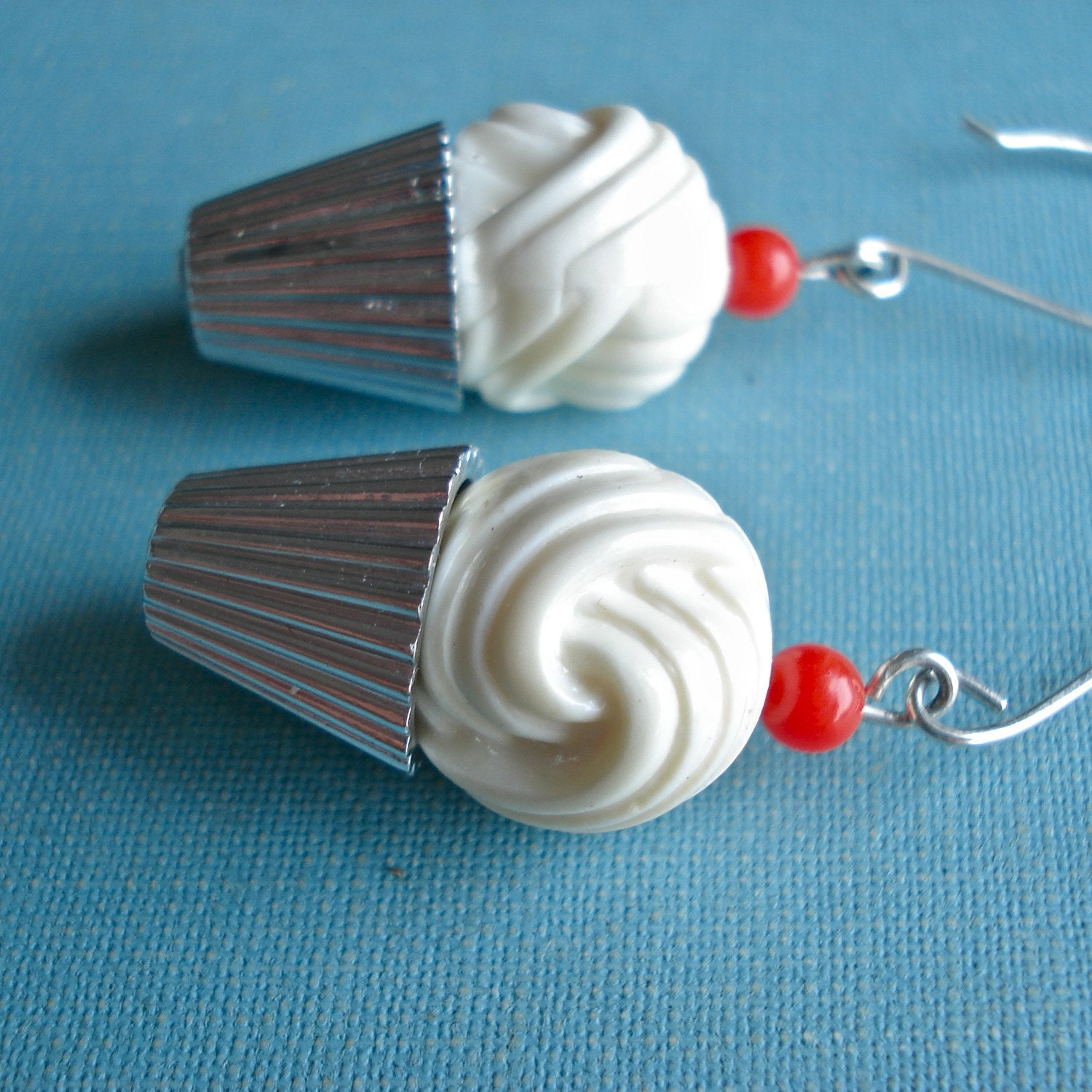 Sugar Rush Cupcake Earrings by Robot Pop