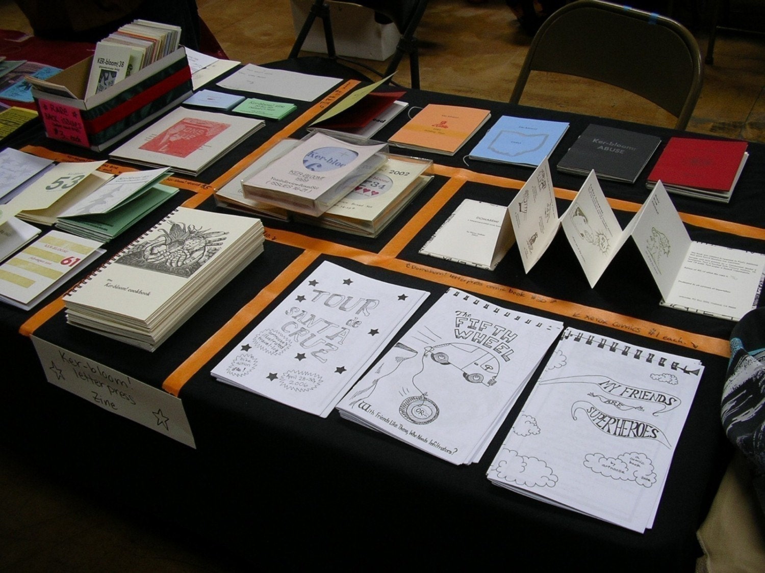 One-Year Subscription to Ker-bloom letterpress zine