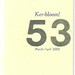 Kerbloom 53 letterpress zine