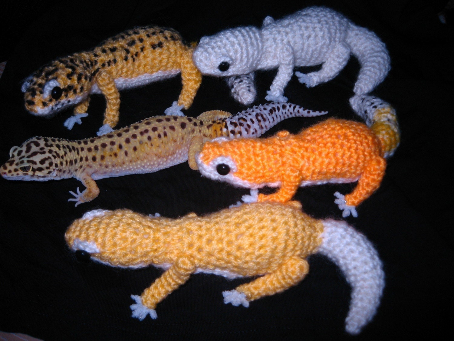 Leopard gecko amigurumi