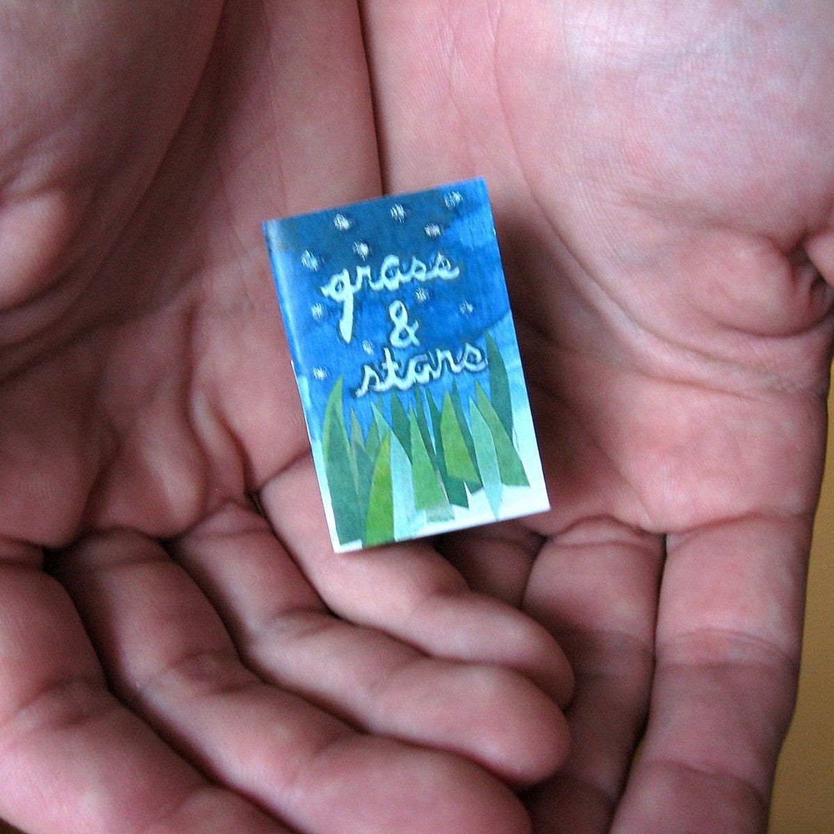 Grass Stars teensie tiny miniature zine