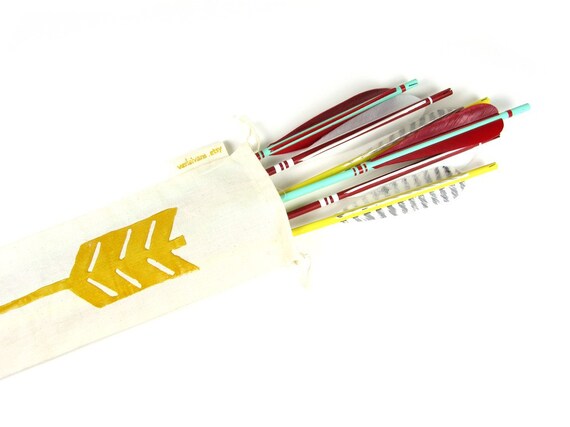 Sunset Tall Arrow Decor in Sea Green, Red and Yellow Christmas Gift