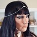 Head Chain Silver Whispers Chain Headpiece Headdress SALE was 13.00