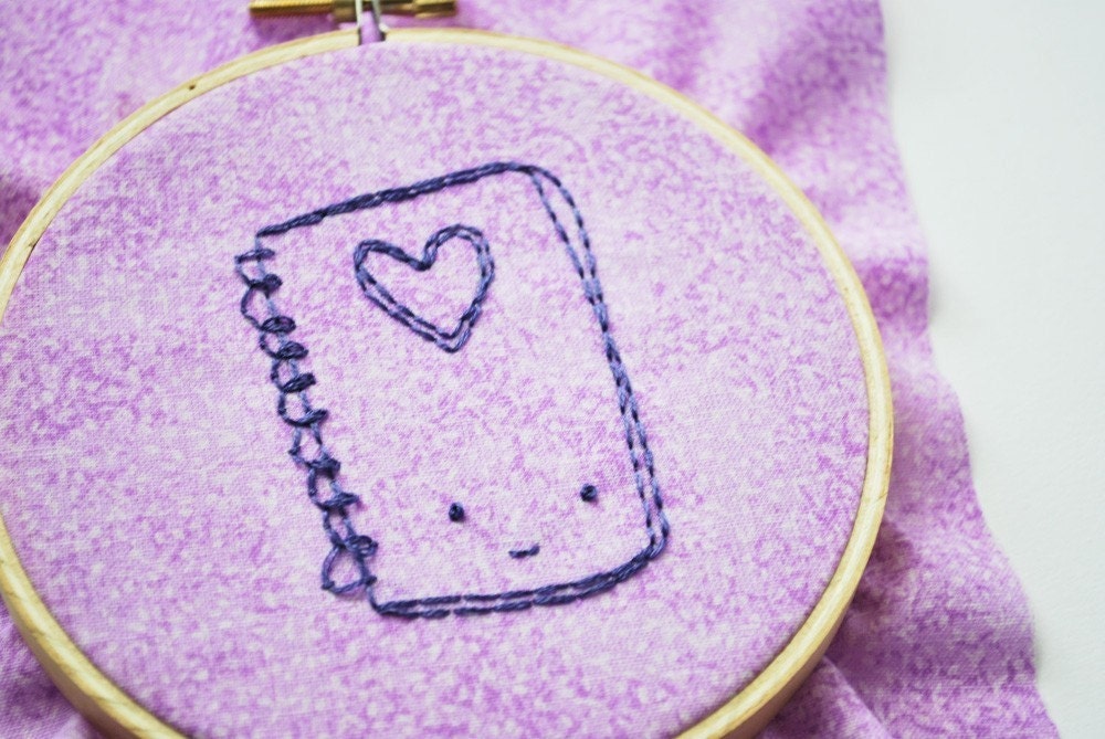 Doodles and Dreams - Cute and Girly Embroidery Pattern